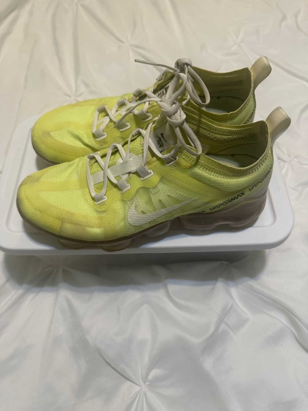 Nike Women’s VaporMax Flyknit Sneakers - Yellow